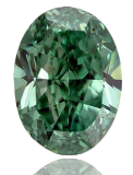 diamant vert bleu fancy vivid bluish green oval