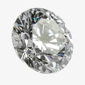 Un diamant unique pour un solitaire en diamant et platine d'exception
