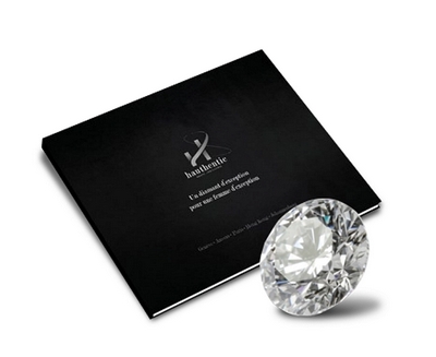 Diamond Passport retraçant le parcours de votre diamant depuis son extraction jusqu'à son sertissage.